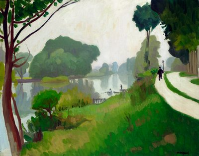 La Marna a Varenne-Saint-Hilaire da Albert Marquet