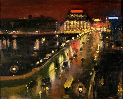 Il Pont Neuf di notte da Albert Marquet