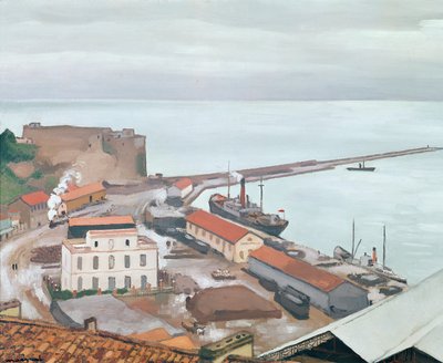 Il porto di Bougie con tempo grigio da Albert Marquet