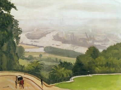 Il porto di Rouen da Albert Marquet
