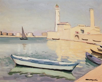 Il porto di Sete da Albert Marquet
