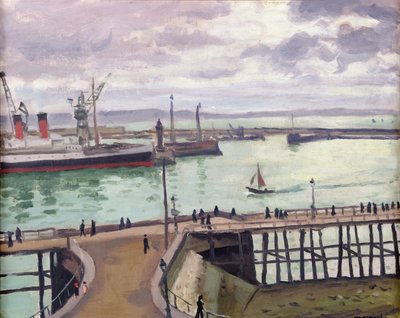 Il porto esterno di Le Havre, l