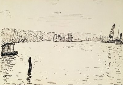 Vista nei dintorni di Rouen da Albert Marquet