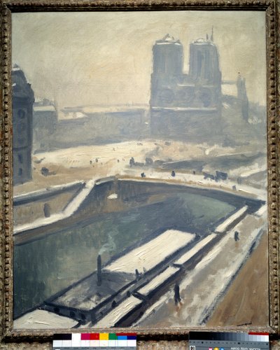 Veduta della Cattedrale di Notre Dame de Paris da Albert Marquet