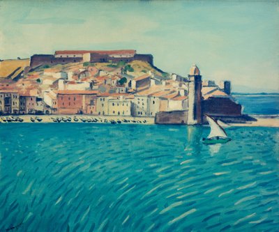 Vista del Porto di Collioure da Albert Marquet