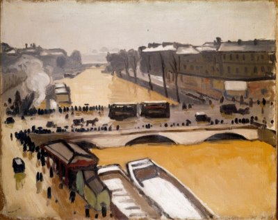 Inondazione al Pont Saint-Michel da Albert Marquet
