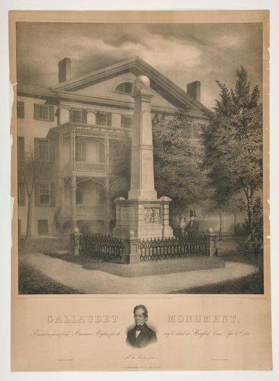 Monumento a Gallaudet da Albert Newsam