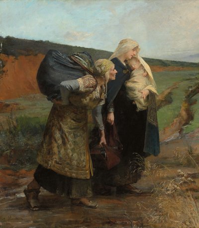 La Repudiata, 1882 da Albert Pierre Rene Maignan