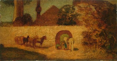 Presso la tomba del Profeta, c.1882 da Albert Pinkham Ryder