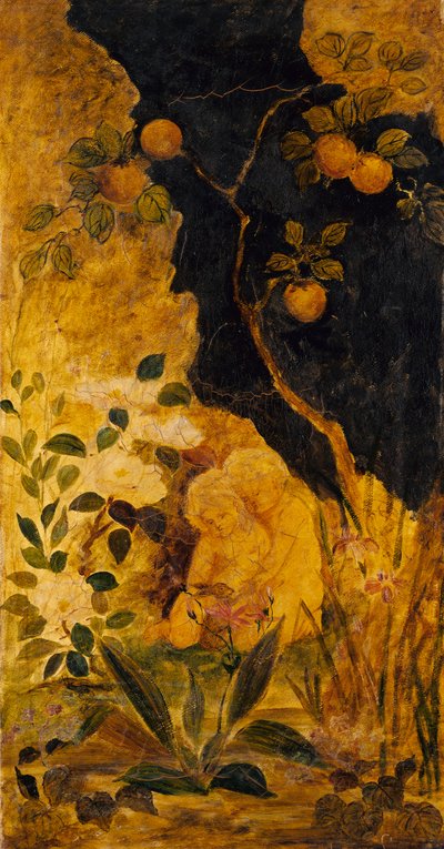 Pannello per uno schermo: Bambini che giocano con un coniglio da Albert Pinkham Ryder