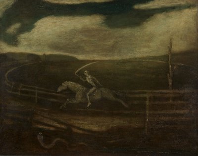 La pista da corsa, o Morte su un cavallo pallido da Albert Pinkham Ryder