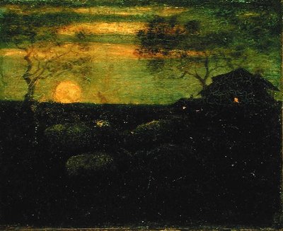 Il recinto delle pecore, fine anni 1870 da Albert Pinkham Ryder