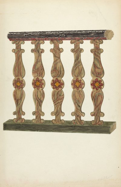 Balaustra del coro da Albert Pratt