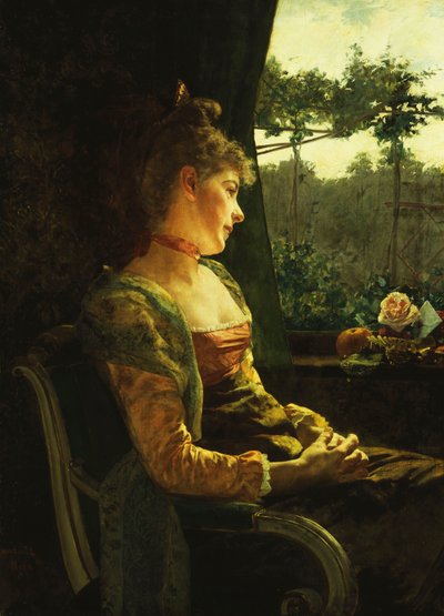 Sogni ad occhi aperti, 1891 da Albert Raudnitz