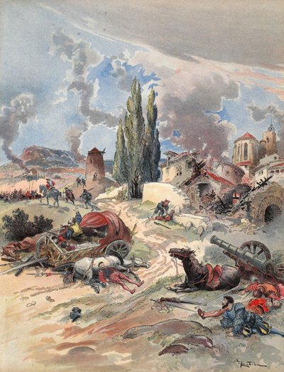 Devastazione della Provenza, illustrazione da 
