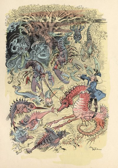 Illustrazione di Albert Robida in 
