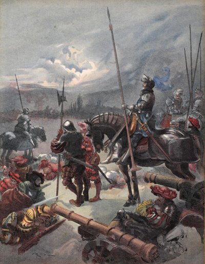 La notte di Marignano, illustrazione da 