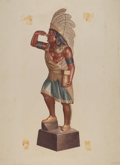Indiano del negozio di sigari da Albert Ryder