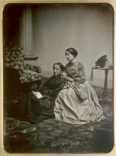 La lettera, c. 1850 (foto) da Albert Sands
