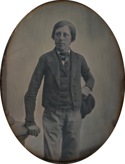 Ritratto di un ragazzo da Albert Sands Southworth and Josiah Johnson Hawes