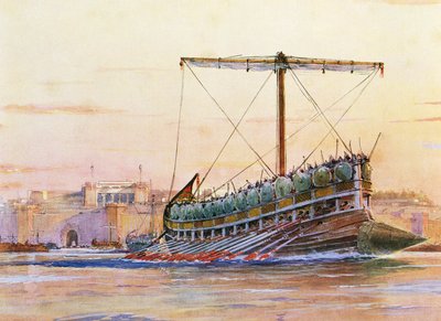 Galea assira da Albert Sébille