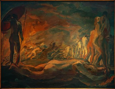 Geremia disteso a terra da Albert Weisgerber