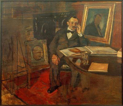 Ritratto di Ludwig Löb Prager da Albert Weisgerber