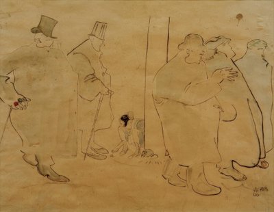 Gli amici del Café du Dôme da Albert Weisgerber