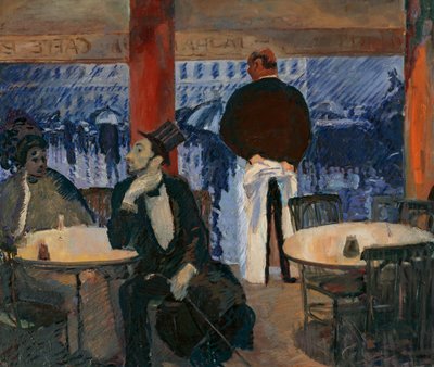 Caffè parigino da Albert Weisgerber