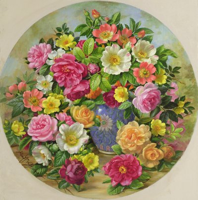 Omaggio alla Rosa Selvatica da Albert Williams