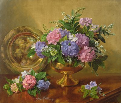 AB2112 Ortensie e lillà da Albert Williams