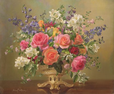 Una Composizione di Fiori di Giugno da Albert Williams