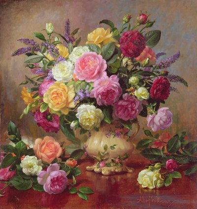 Rose da un giardino vittoriano da Albert Williams