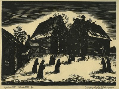 Ephrata Cloisters da Albert Winslow Barker