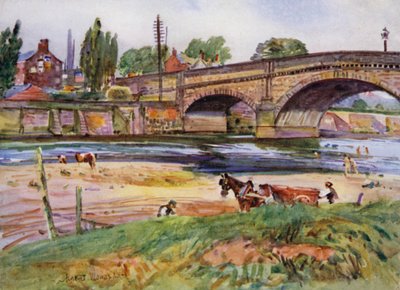 Walton-le-Dale, il Ponte da Albert Woods