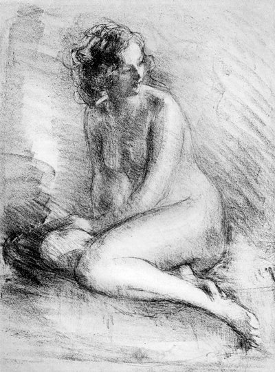 Studio di nudo, 1913 da Albert de Belleroche