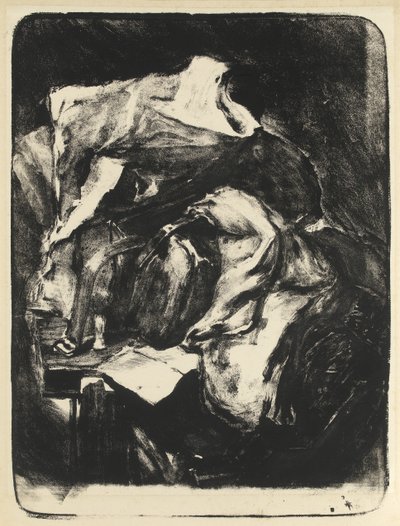 La borsa e il cappello del dottore Gladstone da Albert de Belleroche