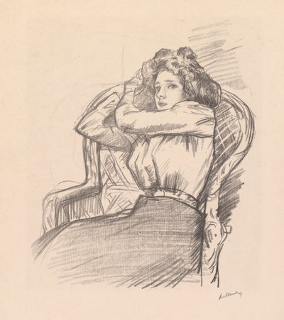 Senza Titolo ("Babette") da Albert de Belleroche