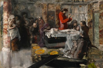 La resurrezione della figlia di Giairo da Albert von Keller