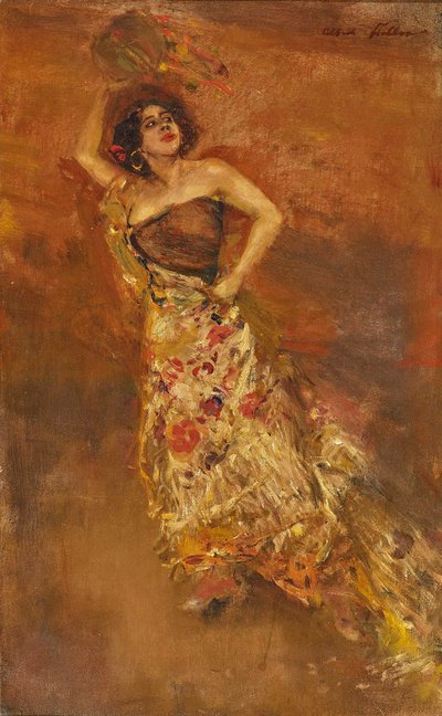 Danzatrice spagnola Caroline Otéro come Carmen da Albert von Keller