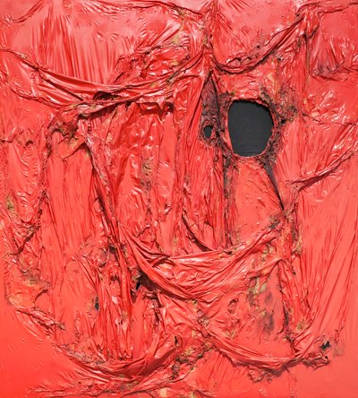 Grande Rosso da Alberto Burri