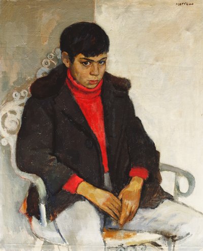 Ritratto di Laurie Morrocco da Alberto Morrocco