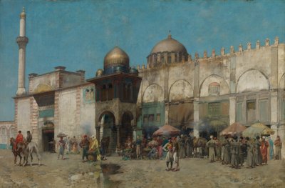 Una moschea, 1886 da Alberto Pasini