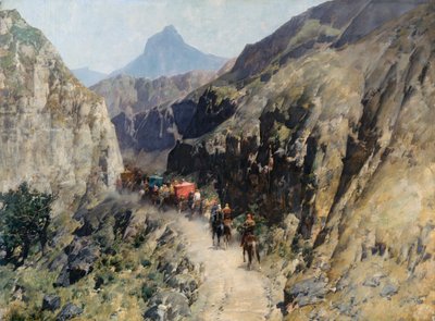 Carovana in Persia da Alberto Pasini