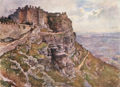 Castello di Monte San Giuliano da Alberto Pisa