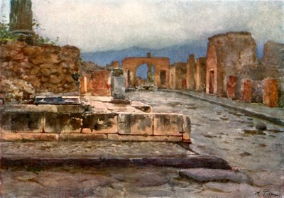Nel Tempio di Fortuna Augusta da Alberto Pisa