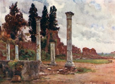 Biblioteca della Casa di Domiziano sul Palatino da Alberto Pisa