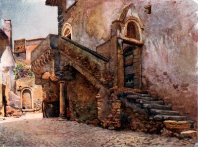 Casa medievale a Tivoli da Alberto Pisa