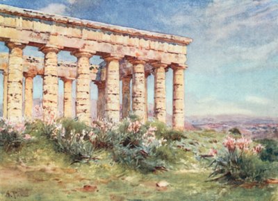 Tempio di Segesta da Alberto Pisa