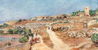 Il teatro e la strada delle tombe, Siracusa da Alberto Pisa